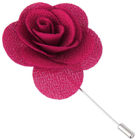 Amaranth Red Begonia Lapel Pin - ShopFlairs