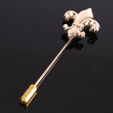 Golden French Lily (Fleur-de-lis) Lapel Pin - ShopFlairs