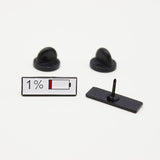 [Battery 1%] Enamel Brooch Pin