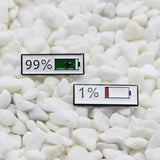 [Battery 1%] Enamel Brooch Pin