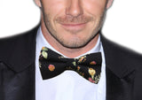 Midnight Black Floral Bow Tie - [2017 Spring] - ShopFlairs