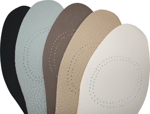 Handcrafted Thin Assorted Leather Insoles