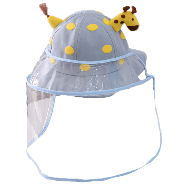 Kids Hat with Removable Anti-Droplets Full Face Shield