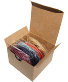 [Pandora Gift Box of 5] - Round Waxed Cotton Shoelaces - ShopFlairs