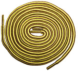 [Bright Yellow / Bitter Chocolate] 35-36" Round Hiking Shoelaces for Vans - ShopFlairs