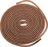 [Medium Brown] - Round Waxed Cotton Shoelaces - ShopFlairs