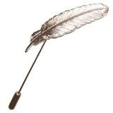 Golden Feather of Truth Lapel Pin - ShopFlairs