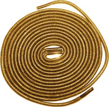 [Golden Chestnut] - Round Waxed Cotton Shoelaces - ShopFlairs