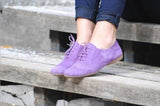 [Lavender Purple] - Round Waxed Cotton Shoelaces - ShopFlairs