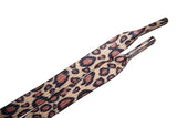 [Javan Leopard] - Flat Animal Print Flat Shoelaces - ShopFlairs