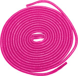 [Magenta Pink] - Round Waxed Cotton Shoelaces - ShopFlairs