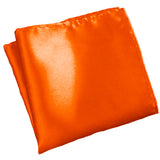 Mandarin Orange [Silky Smooth] - Bow Tie and Pocket Square Matching Set - ShopFlairs