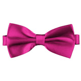 Sharp Purple [Silky Smooth] - Bow Tie and Pocket Square Matching Set - ShopFlairs