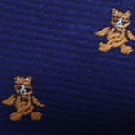 Navy Blue/Teddy Bears Little Gentleman's Kids Bow Tie