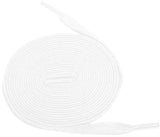 [Porcelain White] - Flat Waxed Cotton Shoelaces - ShopFlairs