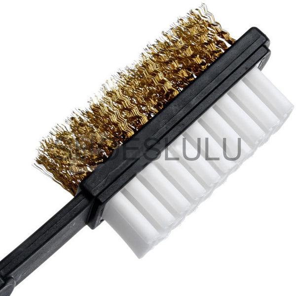 Suede & Nubuck 2 Ways Leather Large Brush Cleaner with Longer Wires - ShopFlairs