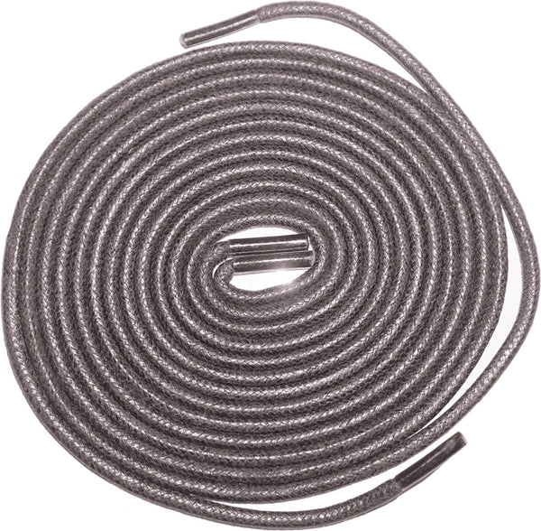 [Taupe Grey] - Round Waxed Cotton Shoelaces - ShopFlairs