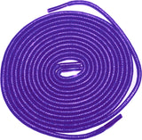 [Tyrian Purple] - Round Waxed Cotton Shoelaces - ShopFlairs