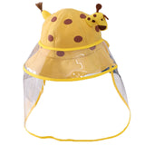Kids Hat with Removable Anti-Droplets Full Face Shield