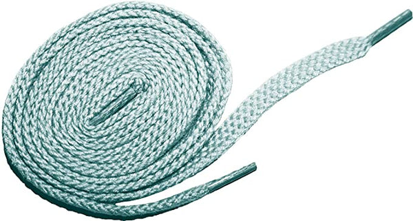[Pewter Grey] - Flat Woven Shoelaces