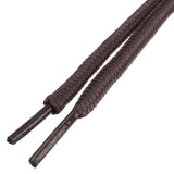 [Dark Brown] - Round Nylon Hiking Work Boot Shoelaces - ShopFlairs