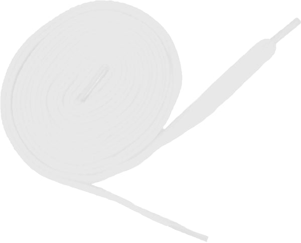 [All White] - Flat Premium Shoelaces